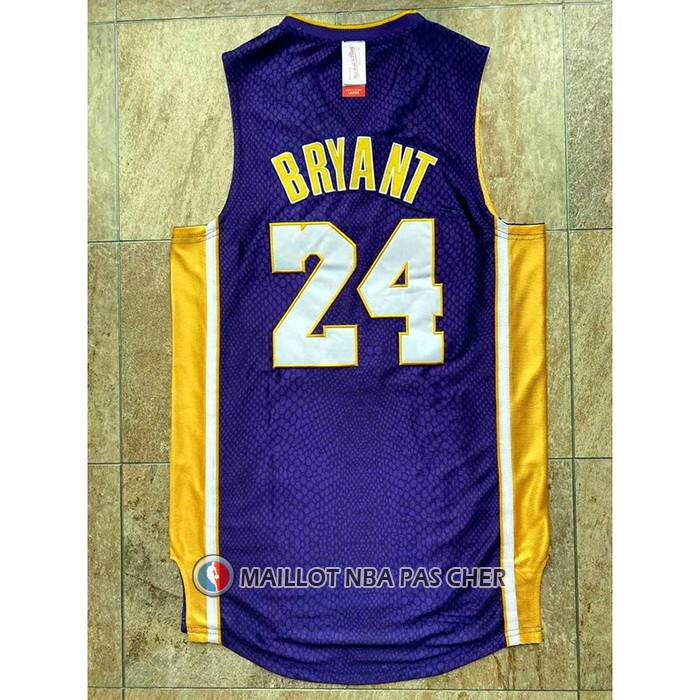 Maillot Los Angeles Lakers Kobe Bryant Exterieur Mitchell & Ness Volet